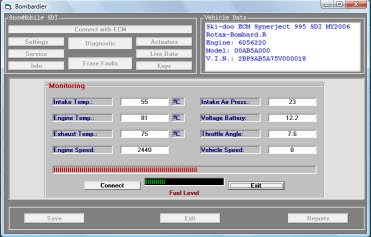 ski doo live data