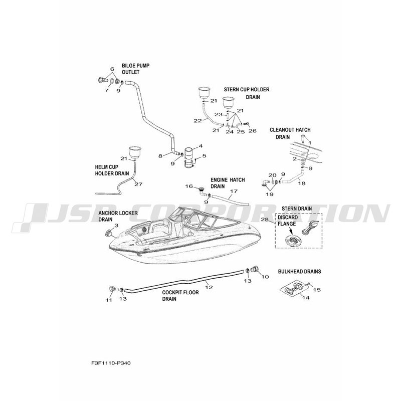 DECK DRAIN FITTINGS