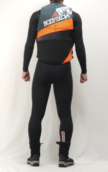トルクナイロンベスト BACK
