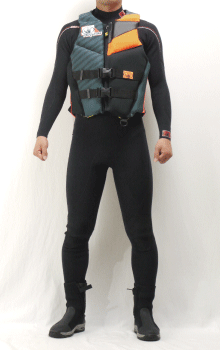 トルクナイロンベスト FRONT
