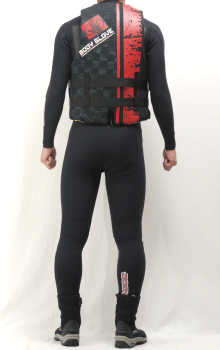 トルクナイロンベスト BACK