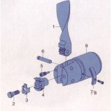 Mg kitset of 3for shaft