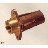 Stern bearing for plastic bonding