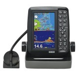 5型ワイドカラー液晶 GPSプロッター魚探PS-611CNII　GPSアンテナ内蔵単周波 200khz