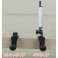 エクステンドアーム250mmを取付状態でソケットタイプとの比較。